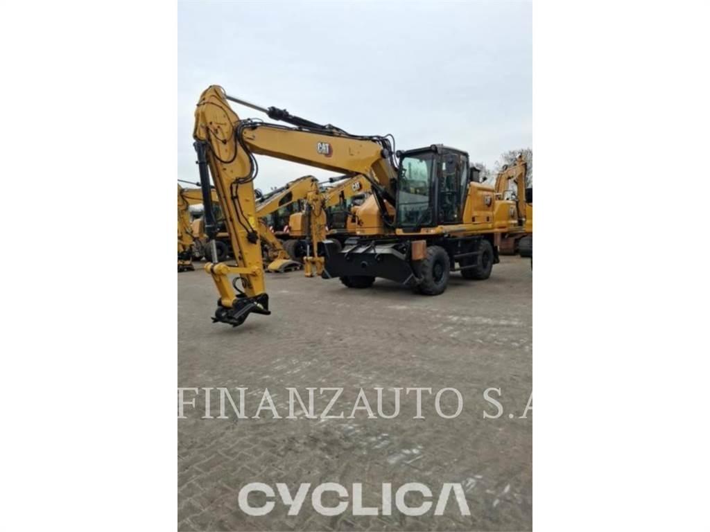 CAT M318 Bagri na kolesih