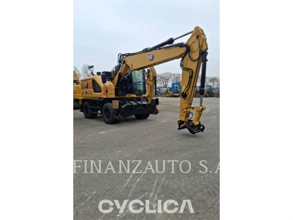 CAT M318 Bagri na kolesih