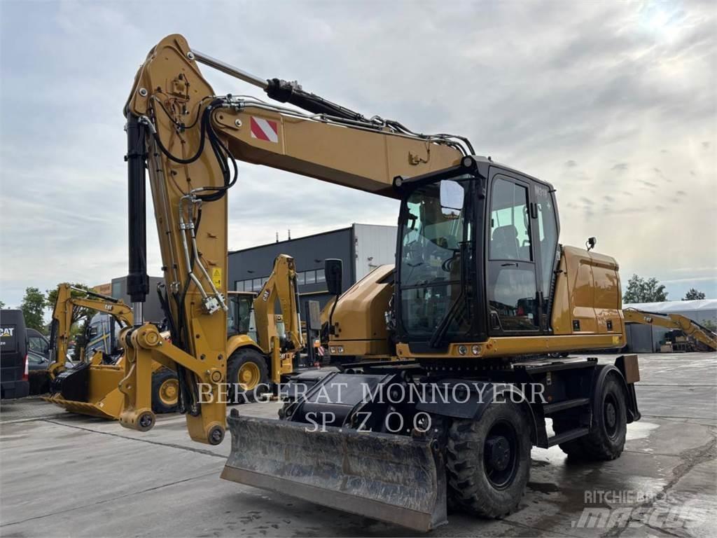 CAT M318 Bagri na kolesih