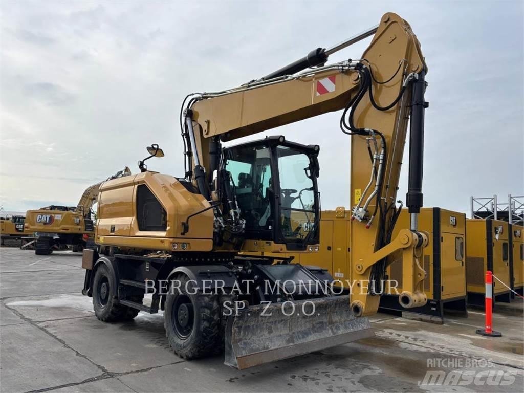 CAT M318 Bagri na kolesih