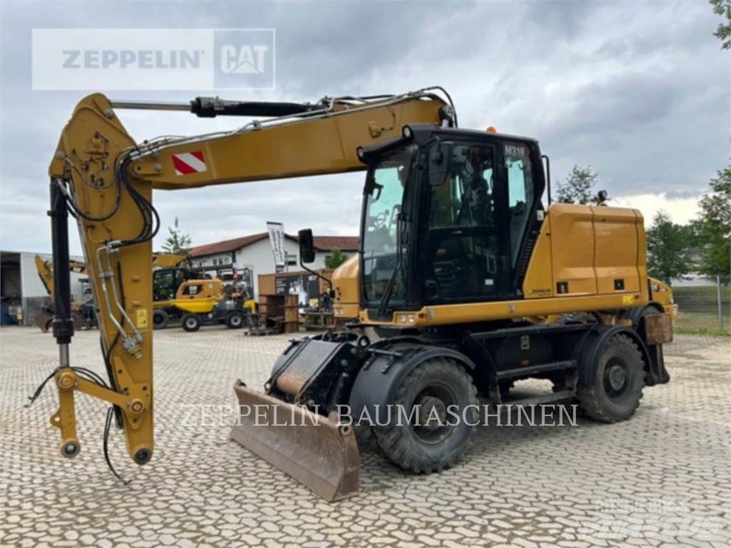 CAT M318-07A Bagri na kolesih