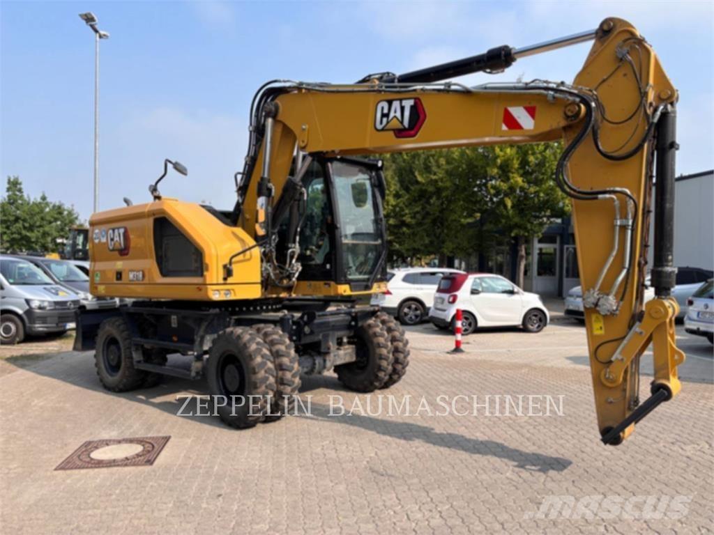 CAT M318-07A Bagri na kolesih