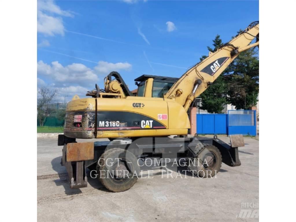 CAT M318C Bagri na kolesih