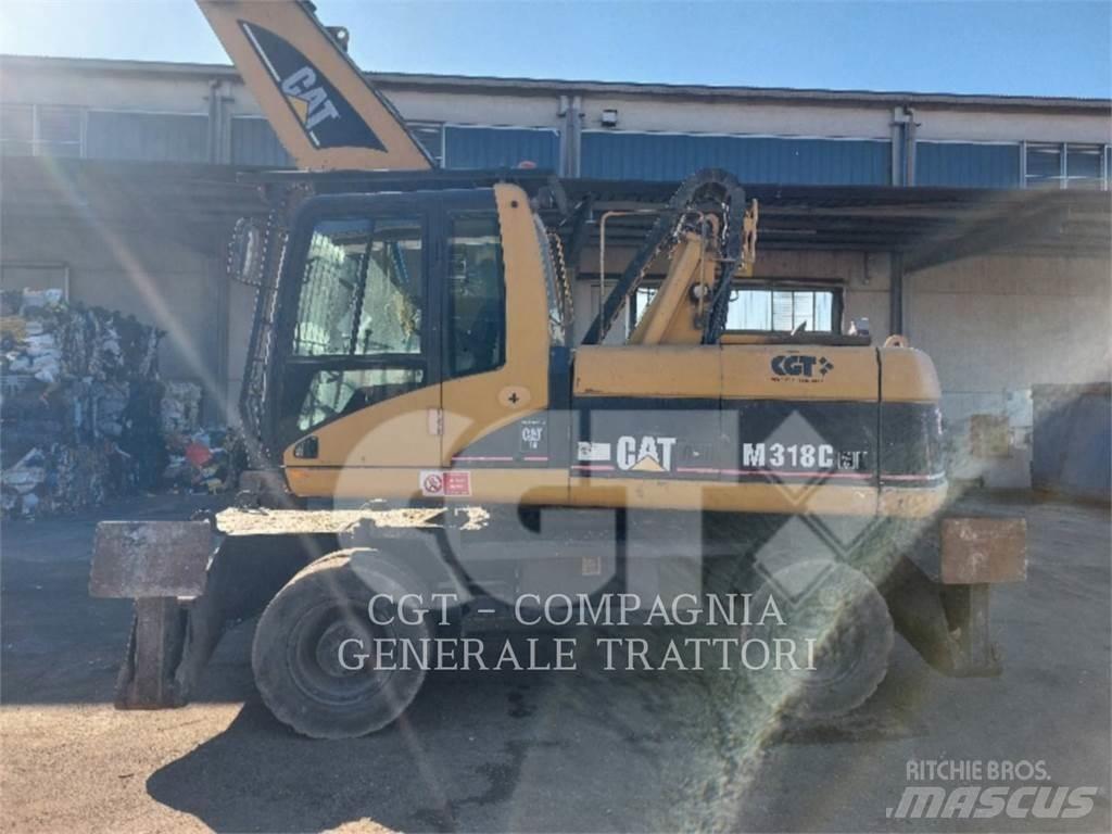 CAT M318CMH Bagri na kolesih