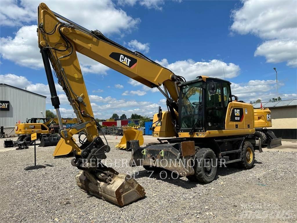 CAT M318F Bagri na kolesih