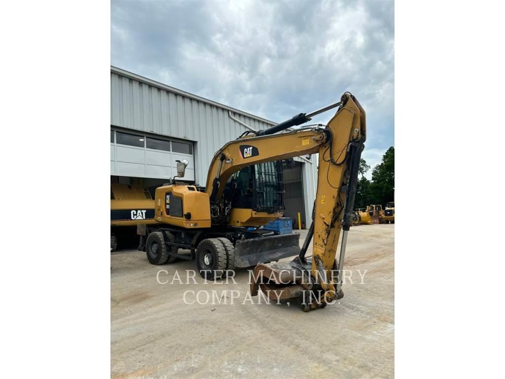CAT M318F Bagri na kolesih