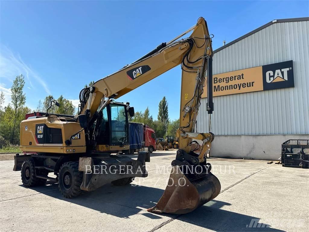 CAT M318F Bagri na kolesih