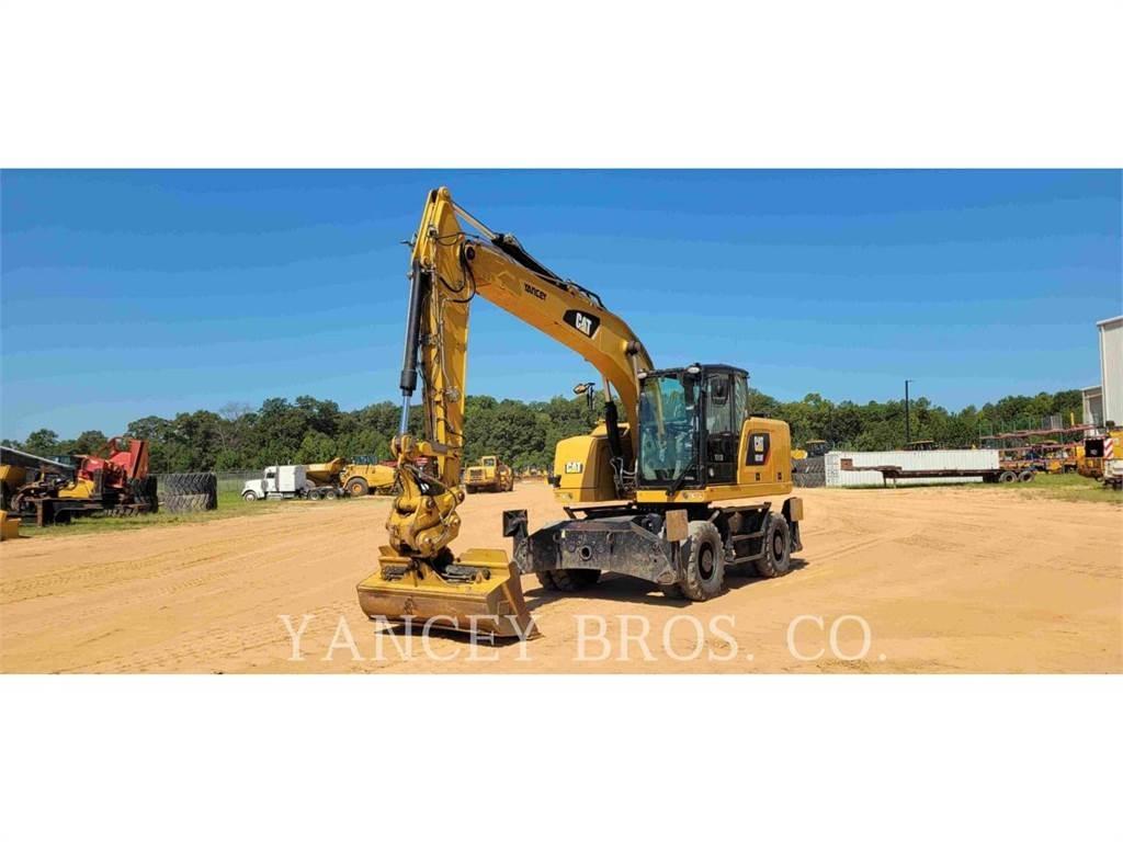 CAT M318F Bagri na kolesih