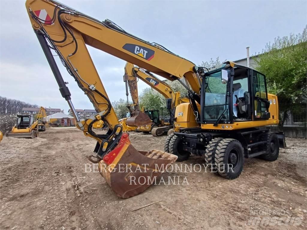 CAT M318F Bagri na kolesih