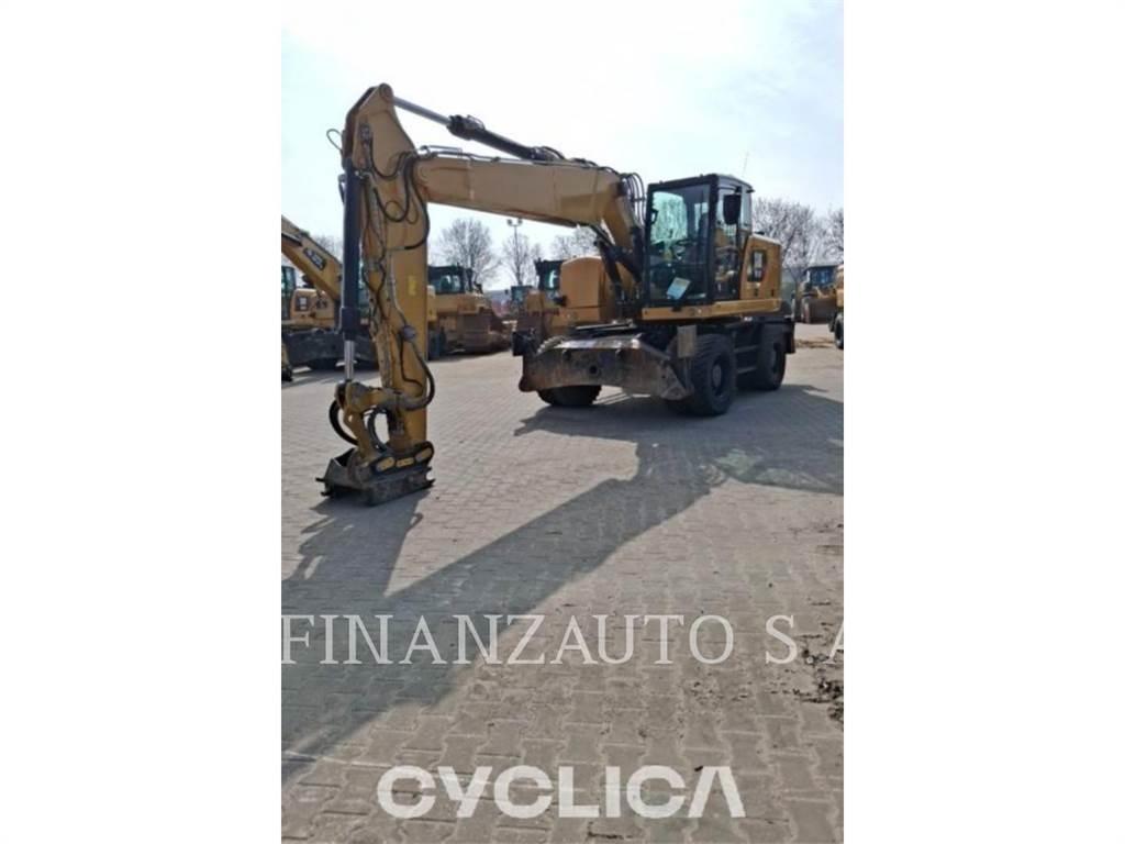 CAT M318F Bagri na kolesih