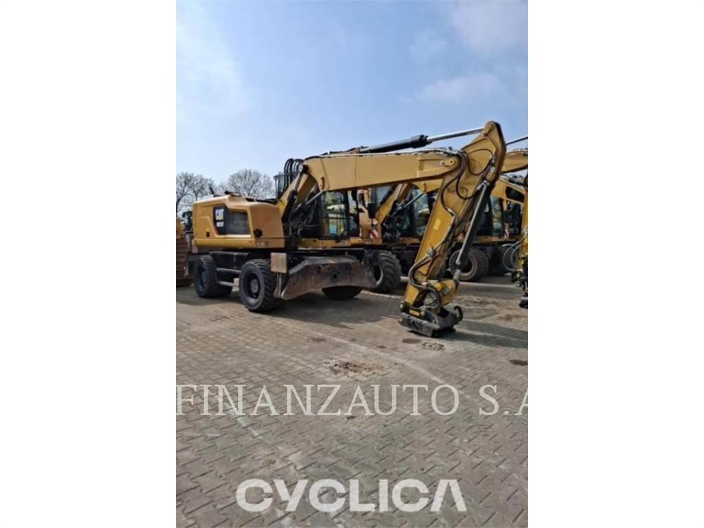 CAT M318F Bagri na kolesih