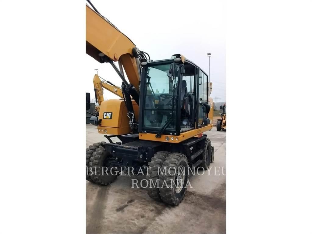 CAT M318F Bagri na kolesih