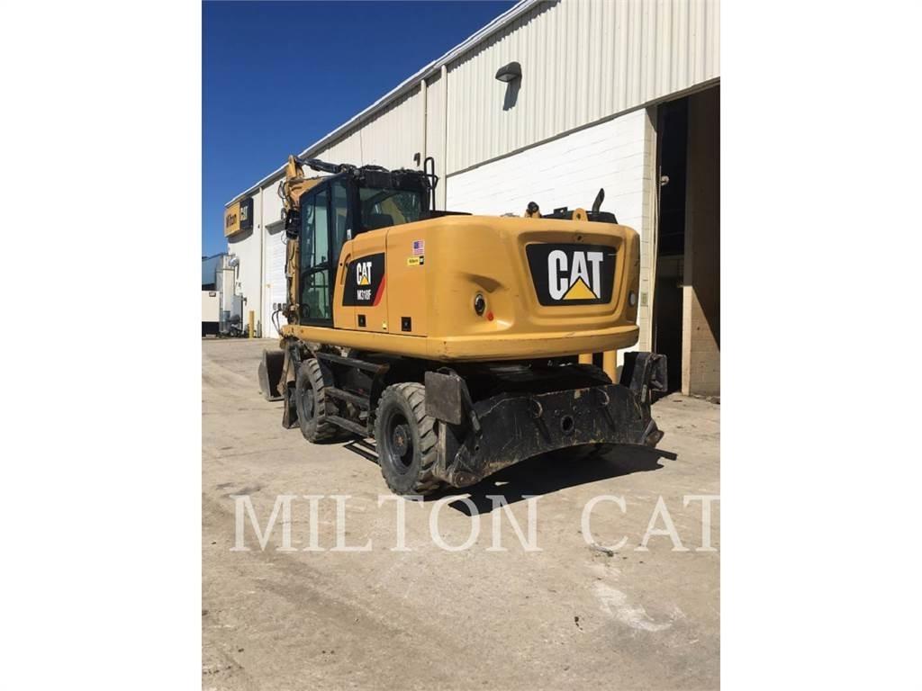 CAT M318F Bagri na kolesih