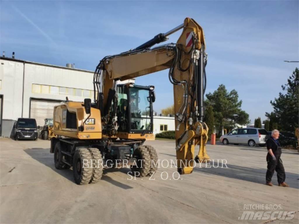 CAT M318F Bagri na kolesih