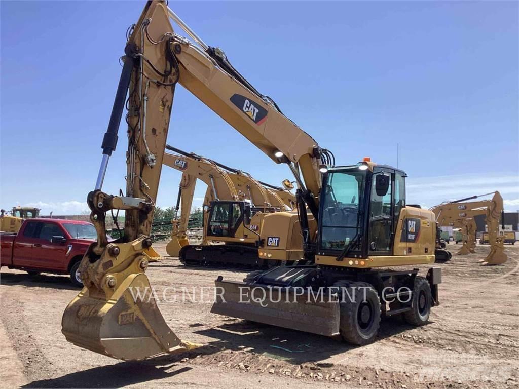 CAT M318F Bagri na kolesih