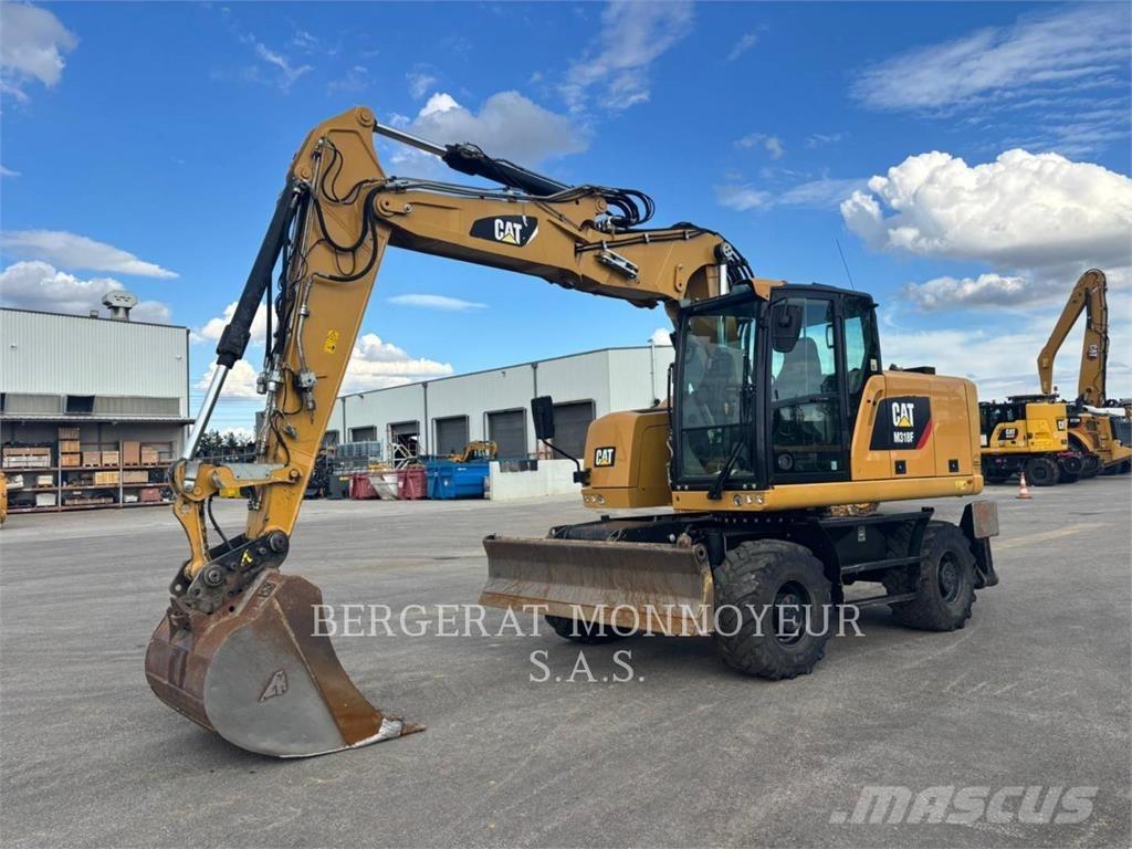 CAT M318F IVC Bagri na kolesih