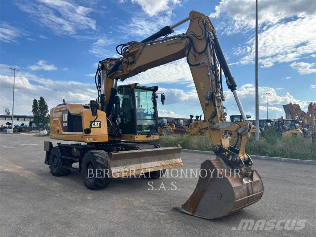 CAT M318F IVC Bagri na kolesih
