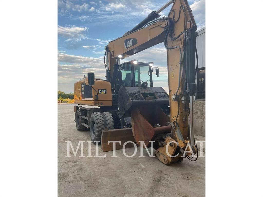 CAT M320F Bagri na kolesih