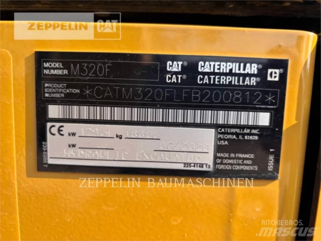 CAT M320F Bagri na kolesih