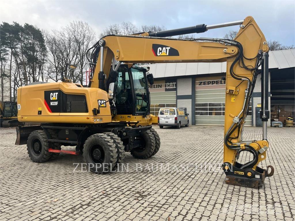 CAT M320F Bagri na kolesih
