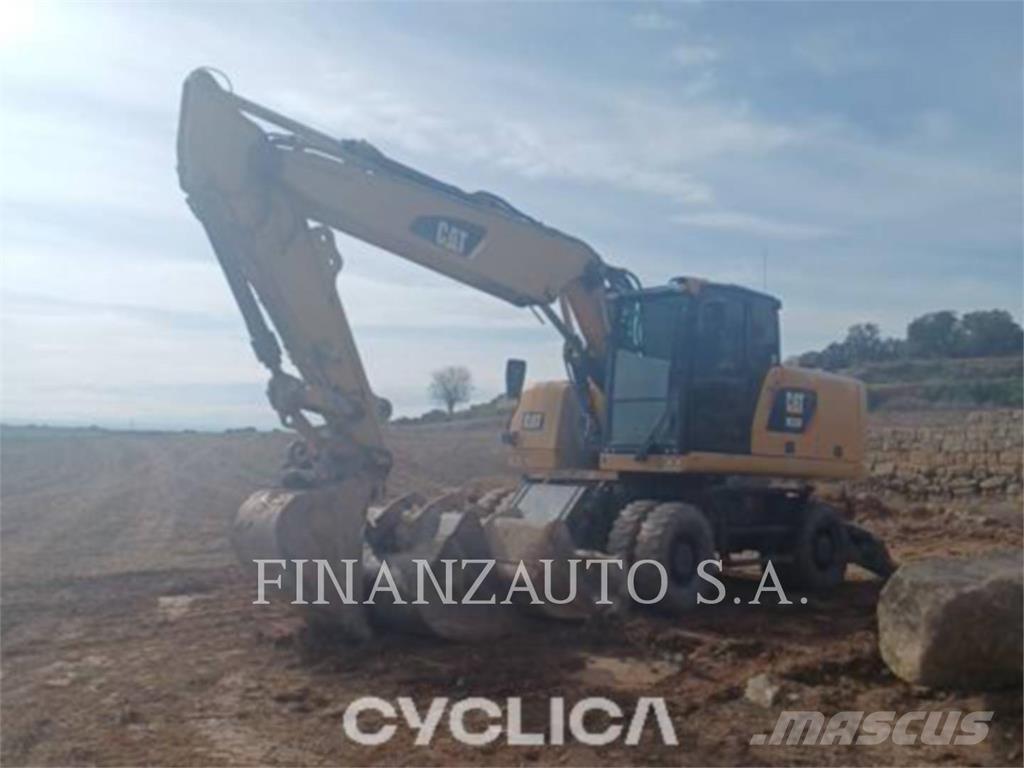 CAT M320F Bagri na kolesih
