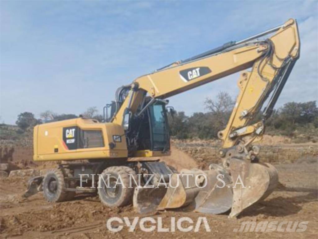 CAT M320F Bagri na kolesih
