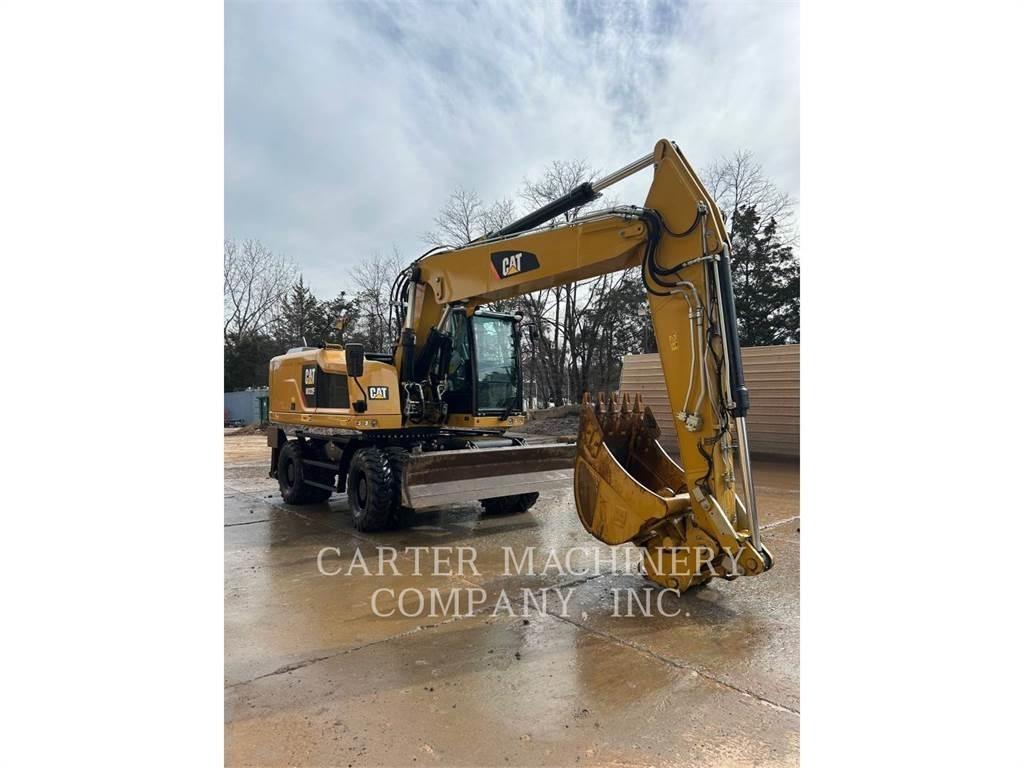 CAT M322F Bagri na kolesih