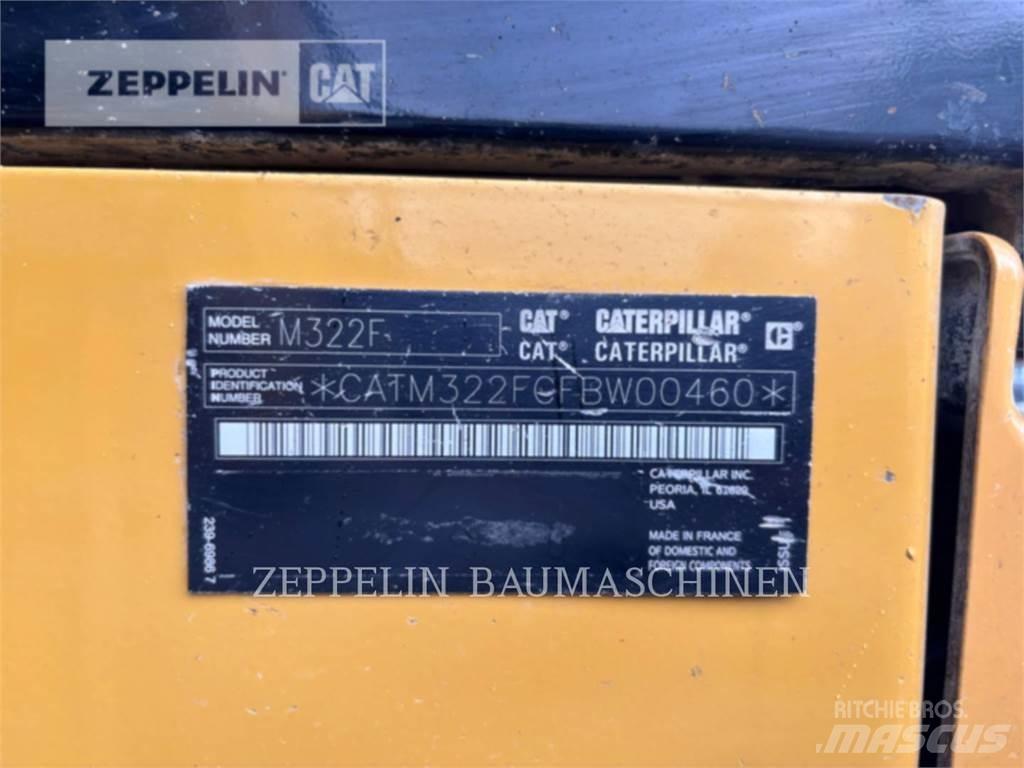 CAT M322F Bagri na kolesih