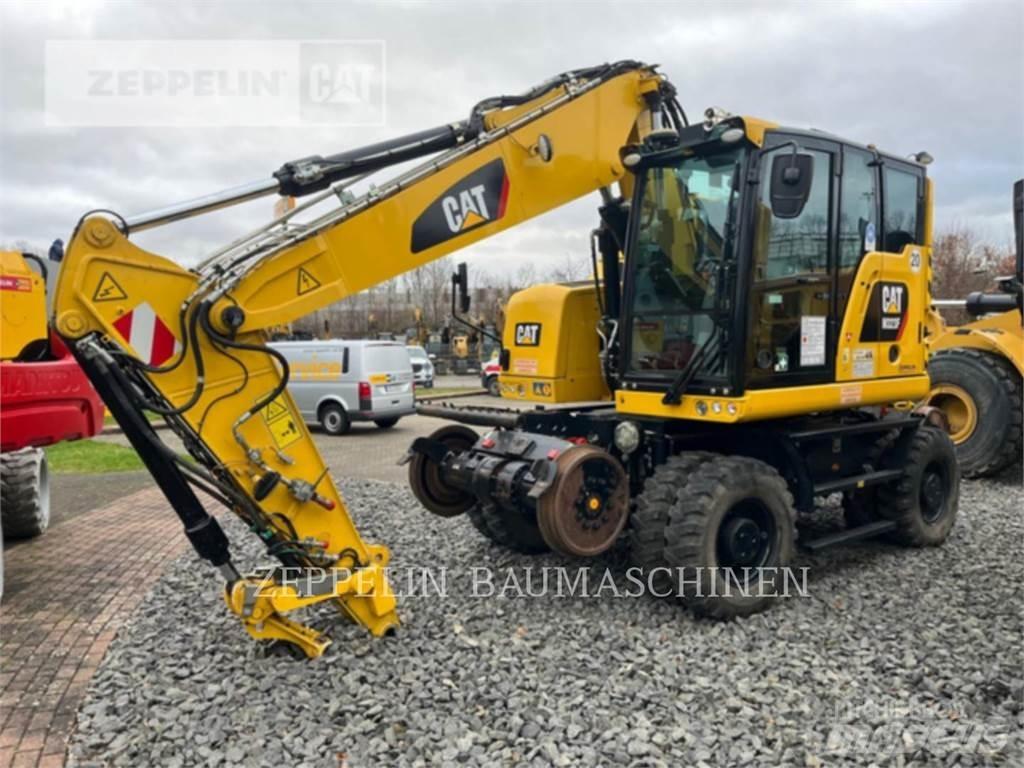 CAT M323F Bagri na kolesih