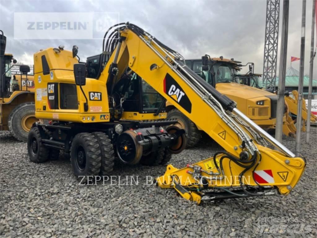 CAT M323F Bagri na kolesih