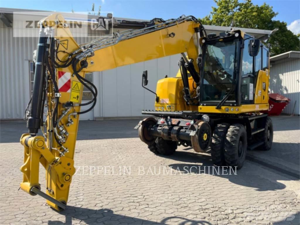 CAT M323F Bagri na kolesih