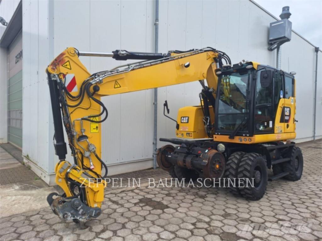 CAT M323F Bagri na kolesih