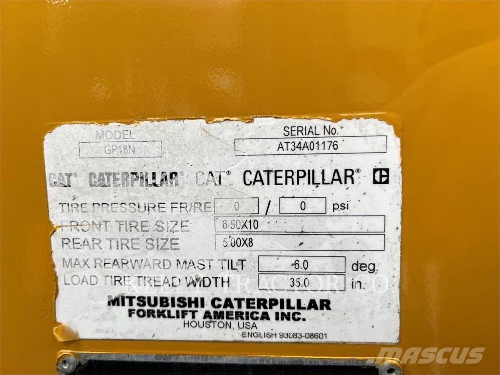 CAT MCFGP18N5 Plinski viličarji