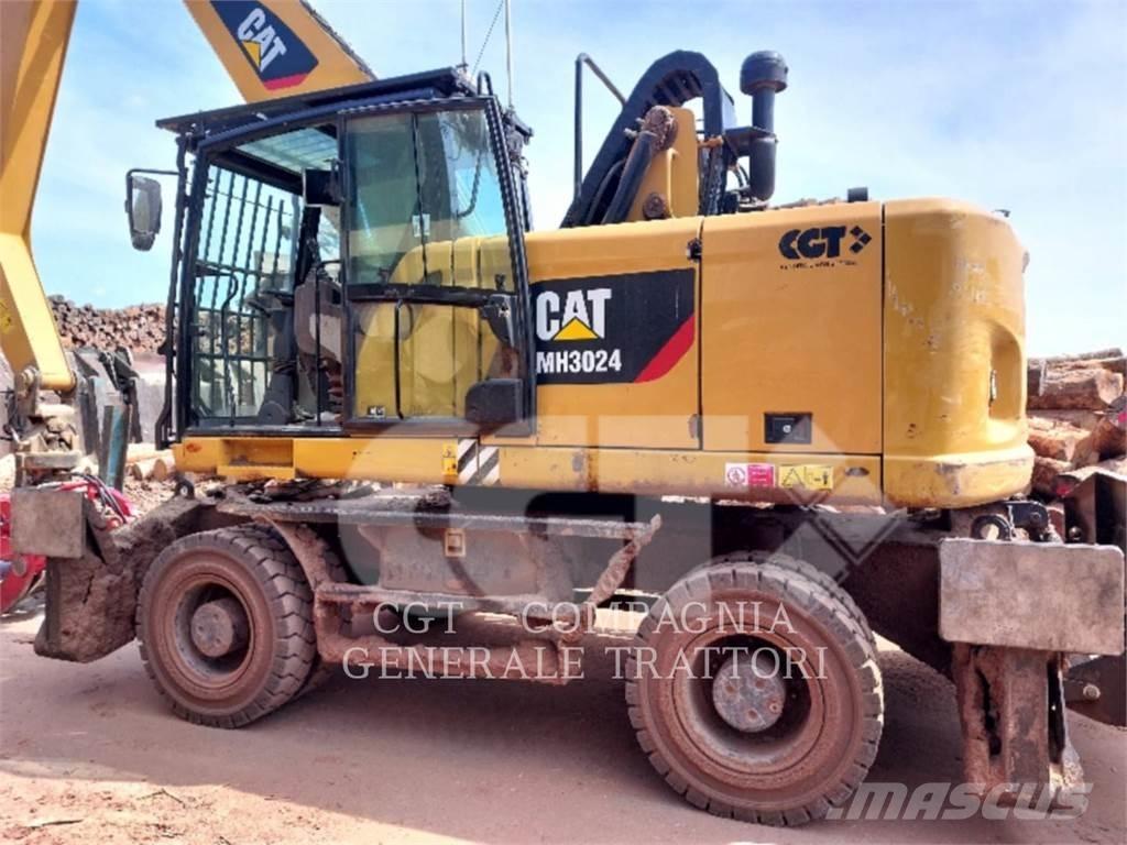CAT MH3024 Bagri na kolesih