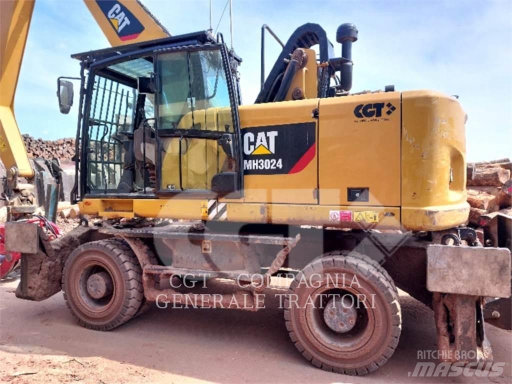 CAT MH3024 Bagri na kolesih