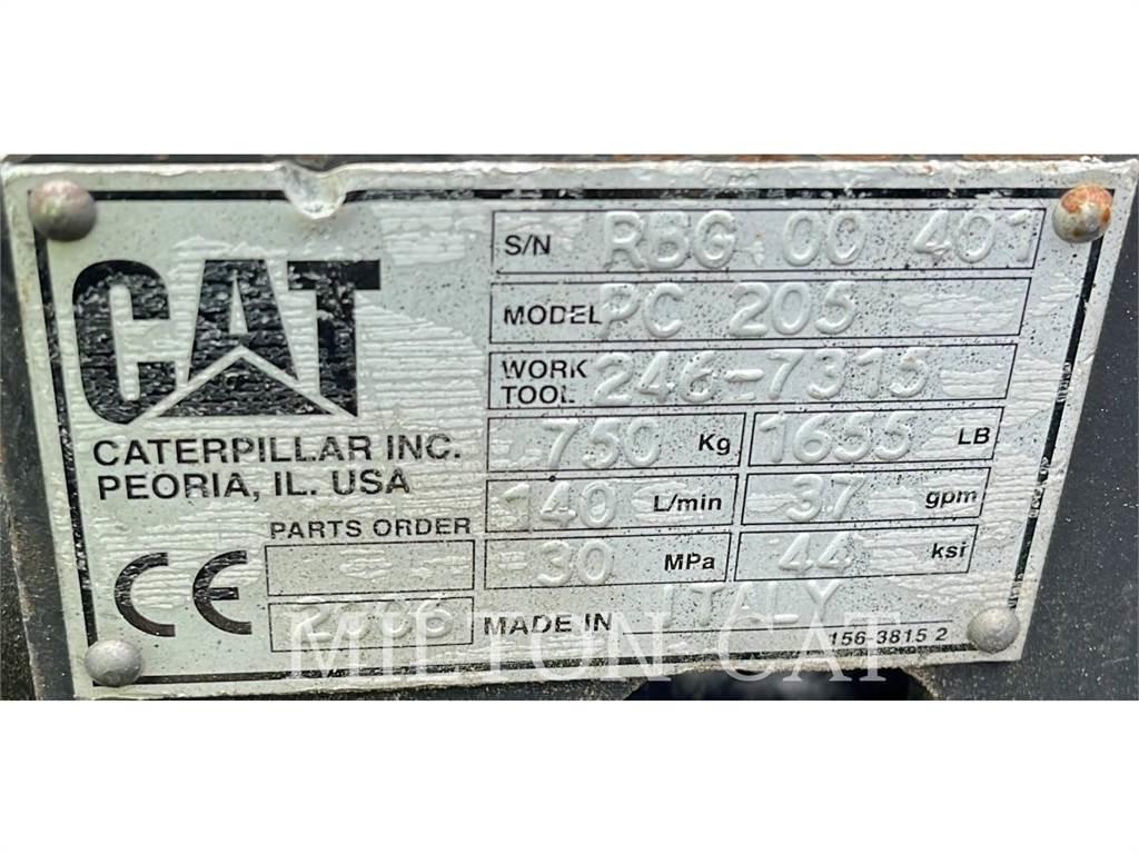 CAT PC205 COLD PLANER Ravnalniki