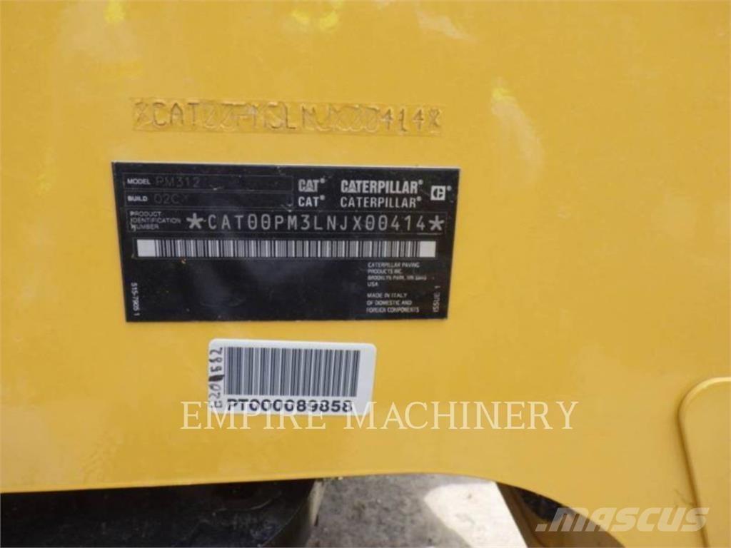CAT PM312-02 Asfaltni finišerji