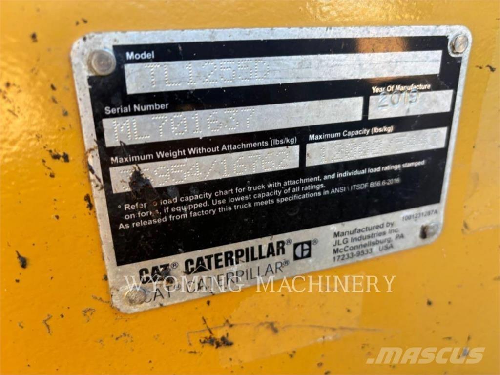 CAT TL1255D Teleskopski viličarji