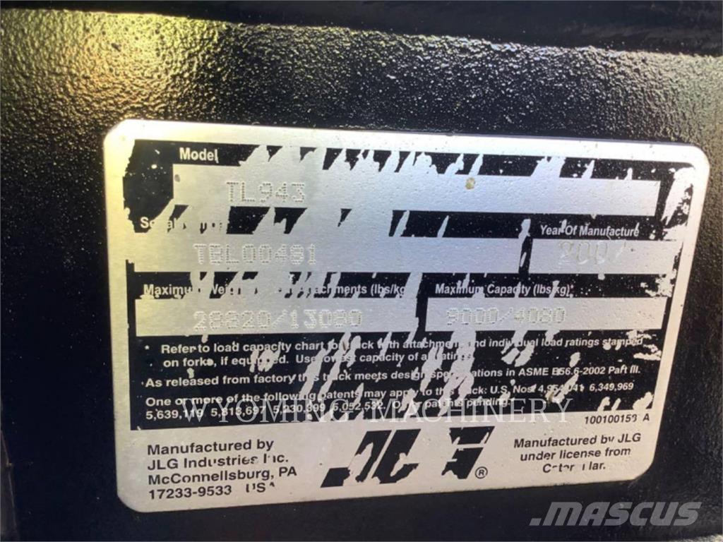 CAT TL943C Teleskopski viličarji