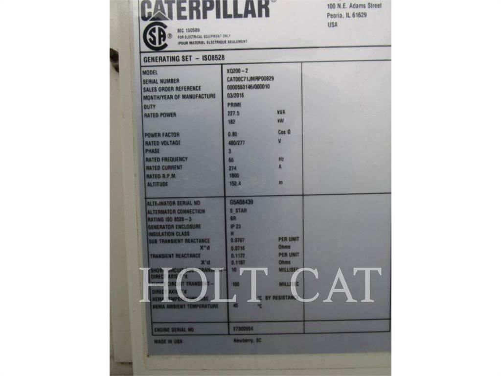 CAT XQ 200 Drugi agregati