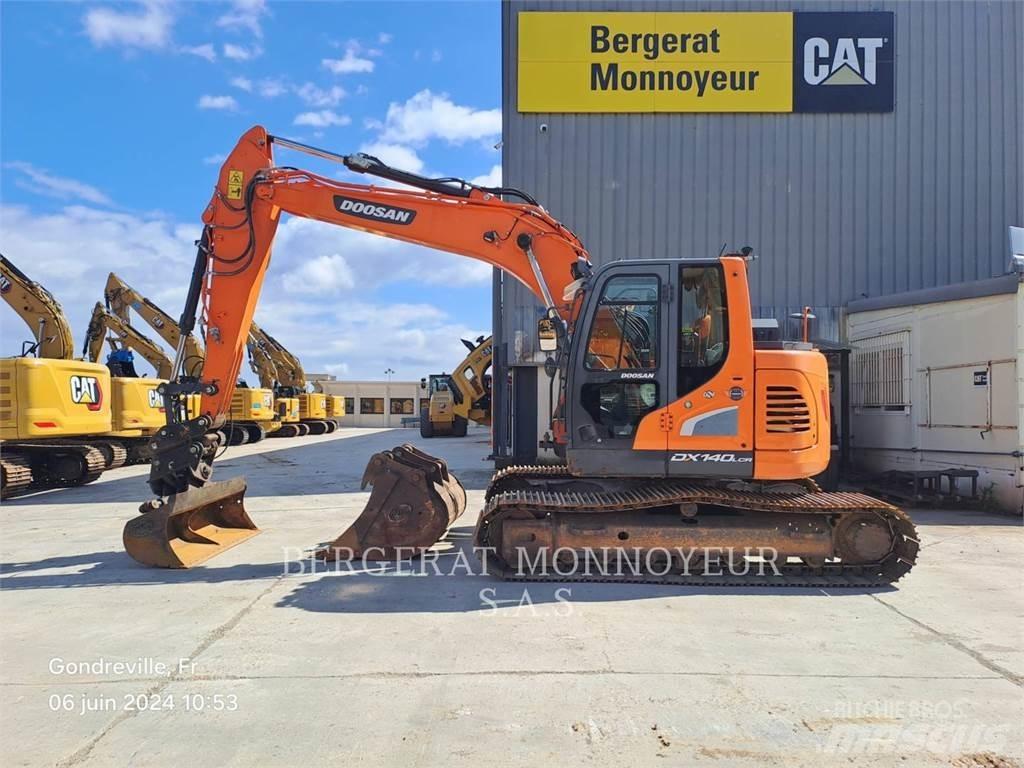Doosan DX140LCR Bagri goseničarji