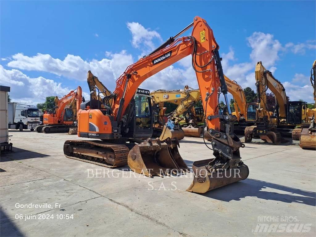 Doosan DX140LCR Bagri goseničarji