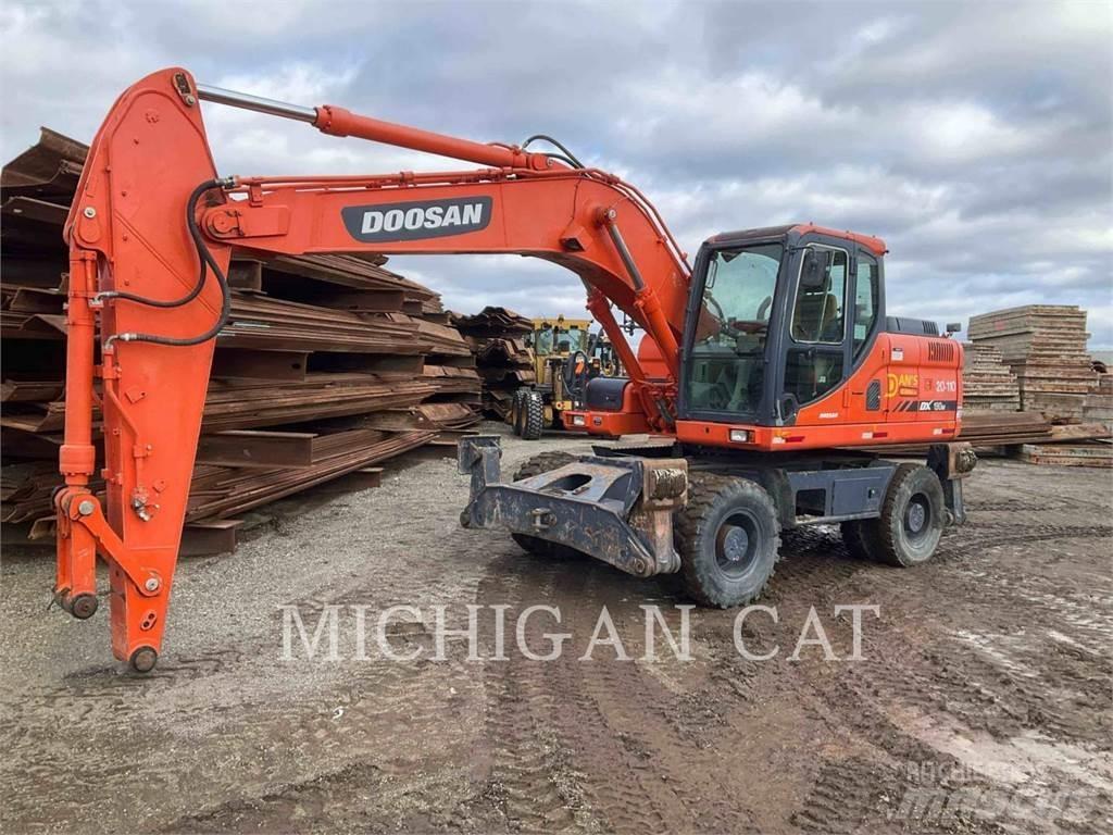 Doosan DX190W Bagri na kolesih