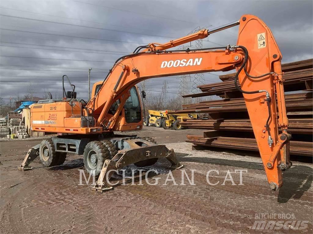 Doosan DX210W Bagri na kolesih