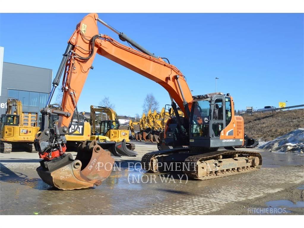 Doosan DX235 Bagri goseničarji