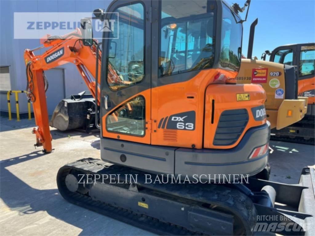 Doosan DX63-3 Bagri goseničarji