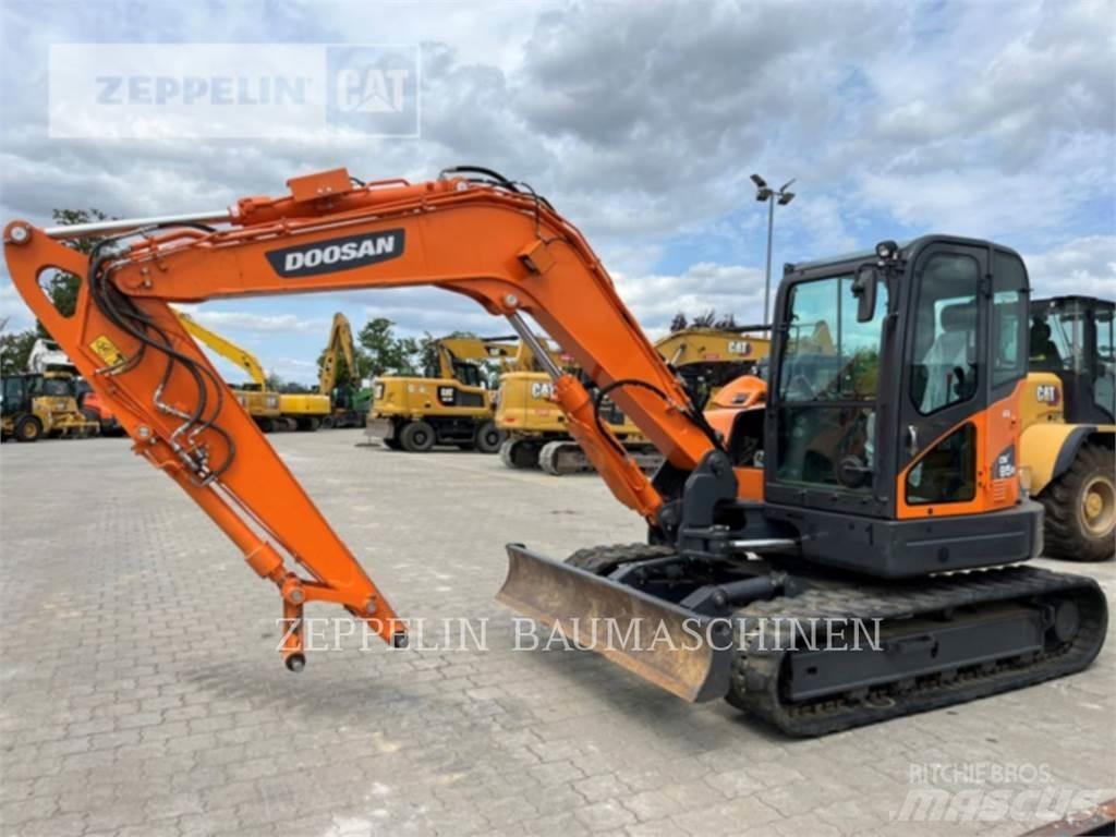 Doosan DX85R-3 Bagri goseničarji