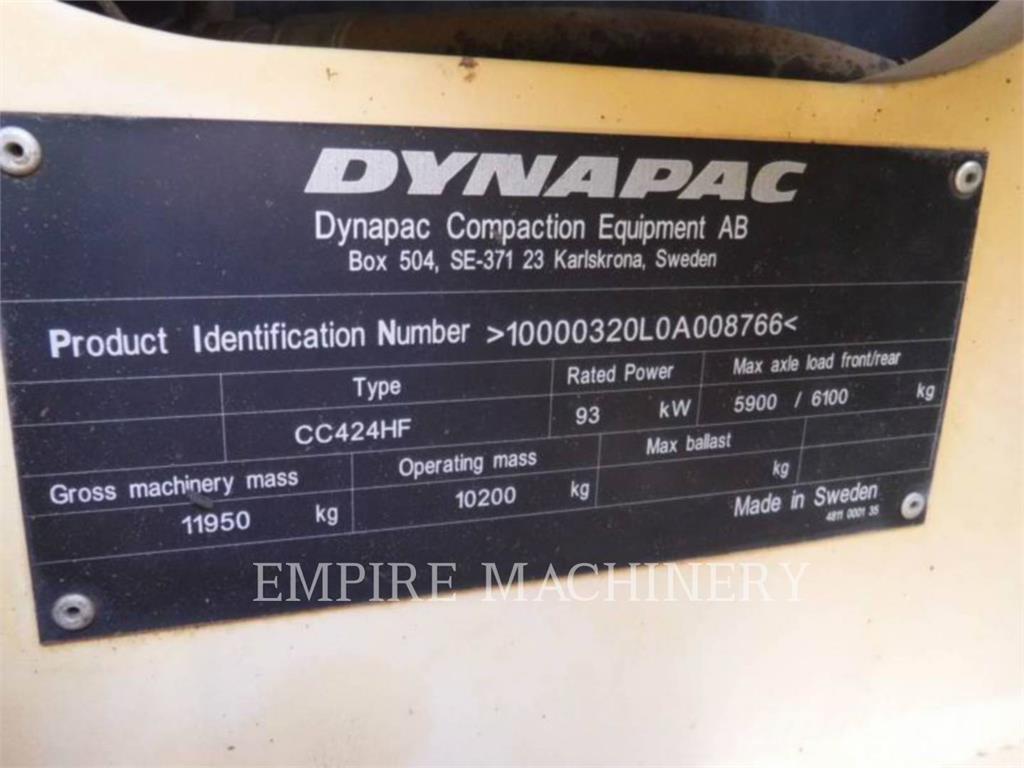 Dynapac CC424HF Dvojni valjarji