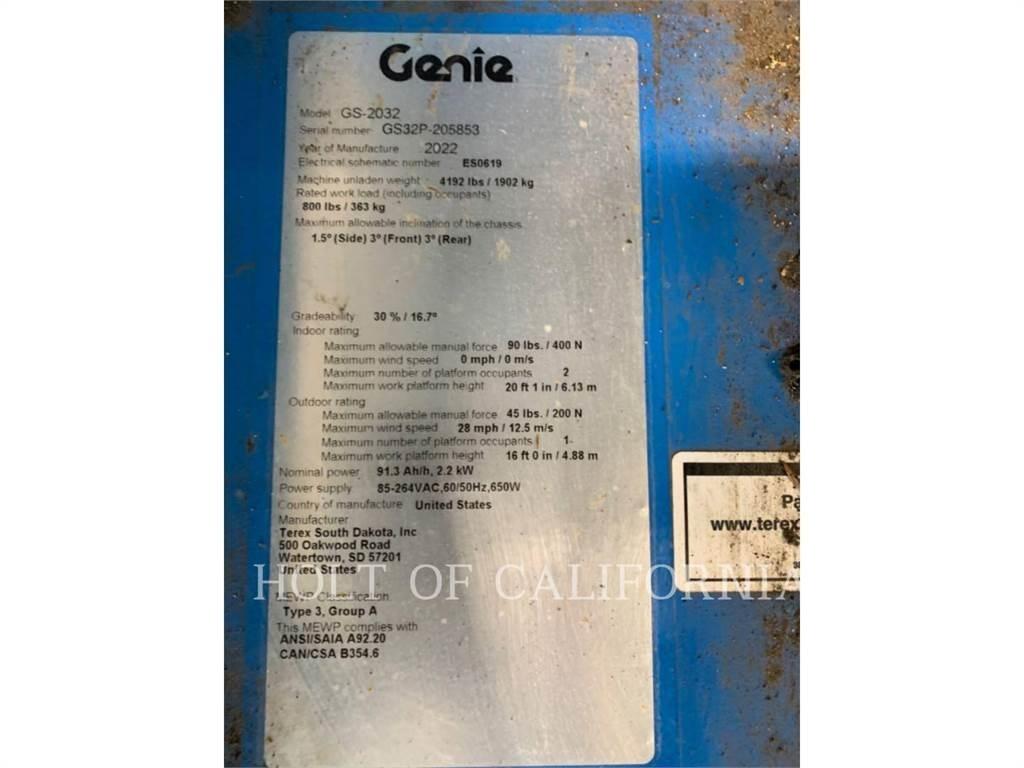 Genie SCISSOR 20 Škarjaste dvižne ploščadi