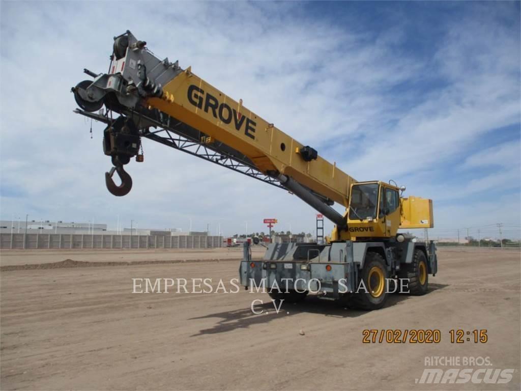 Grove RT600E Rabljeni žerjavi za vsak teren